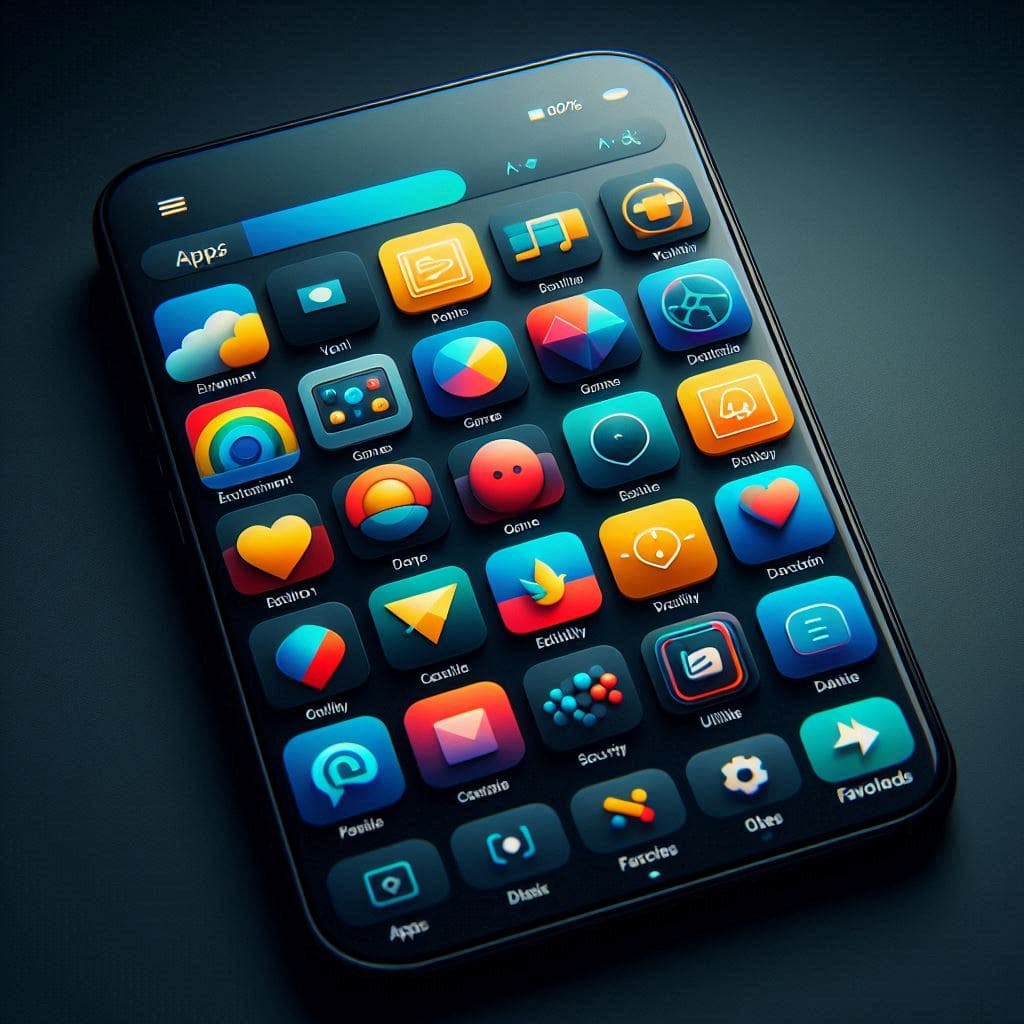 Game App Interface Screenshot 2