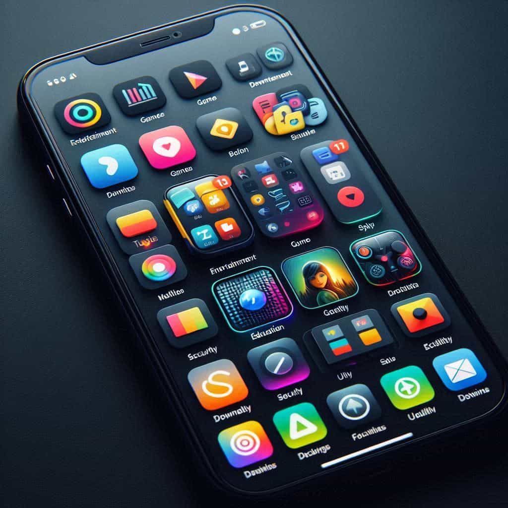 Game App Interface Screenshot 1