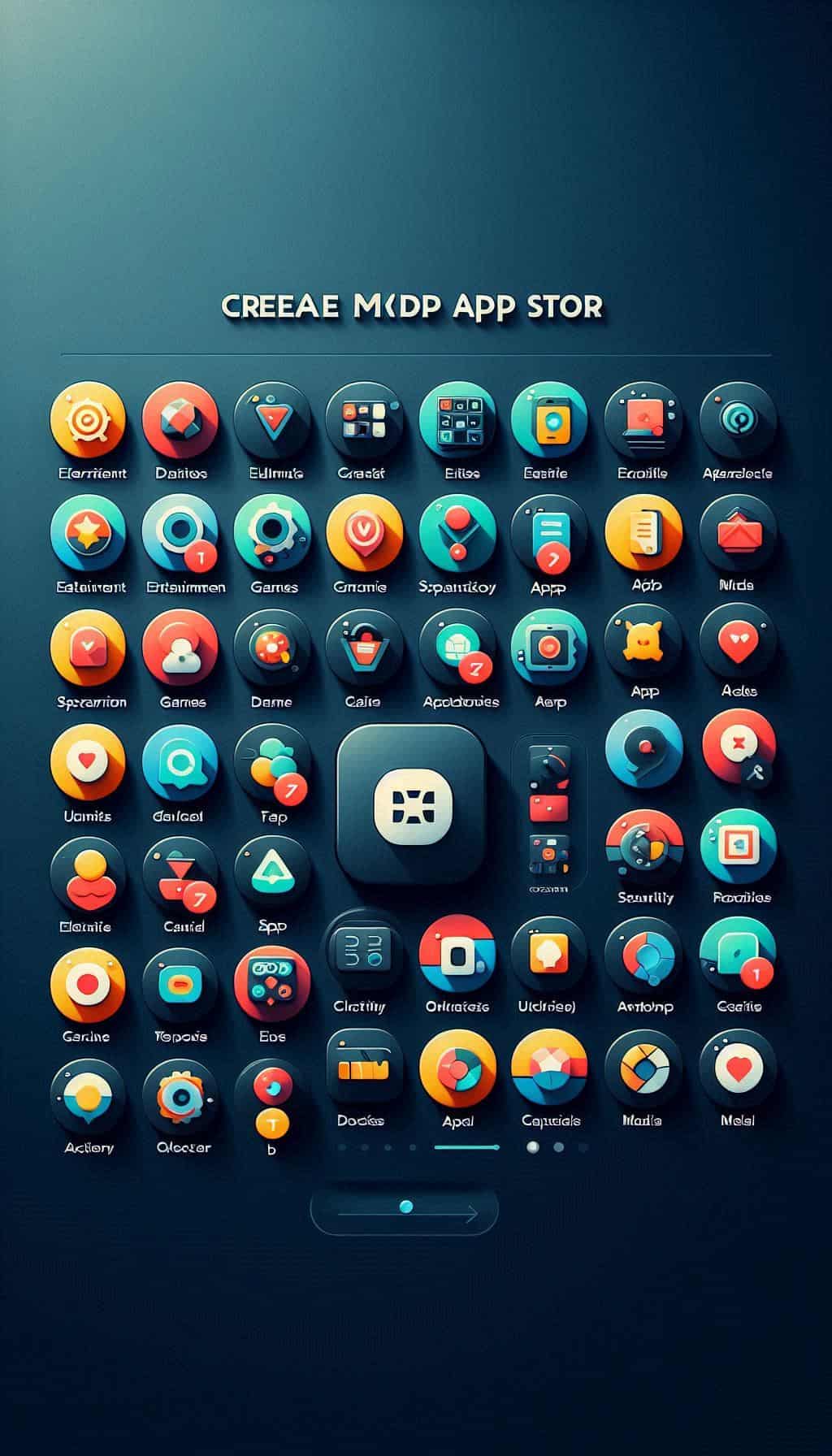App Launcher (Concept UI) Screenshot 3