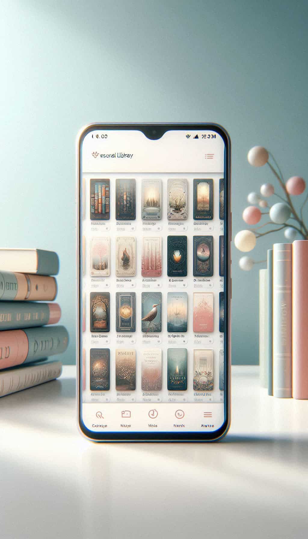 Personal Library App Screenshot 1