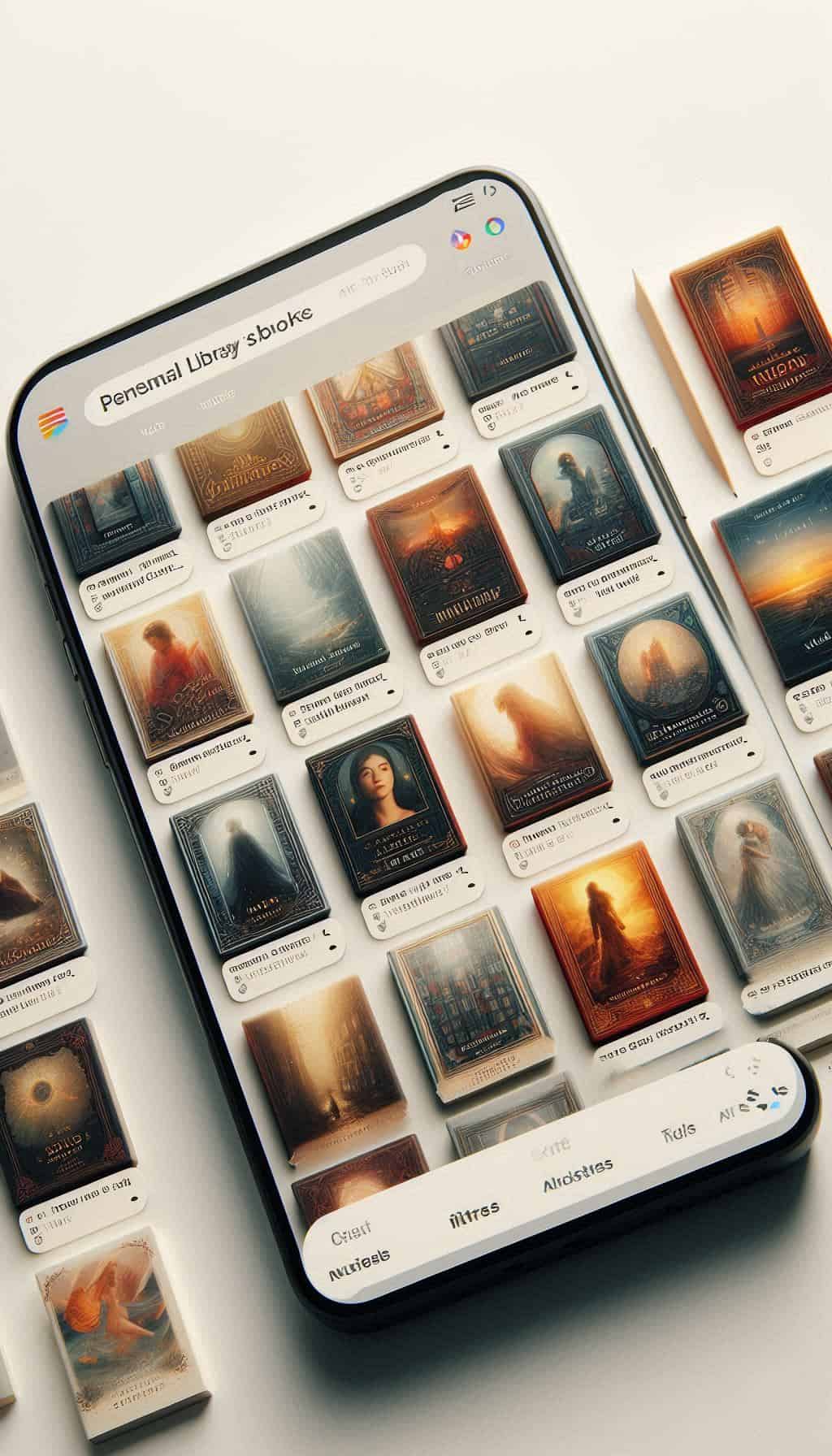 Personal Library App Screenshot 3