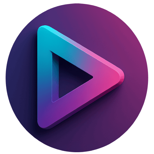 Arewa Video Player icon with privacy policy focus, modern design, vibrant colors.