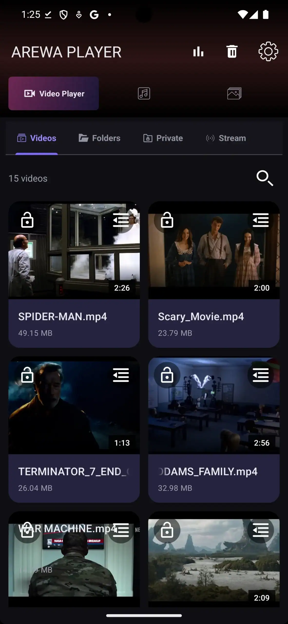 Arewa Player app interface screenshot placeholder