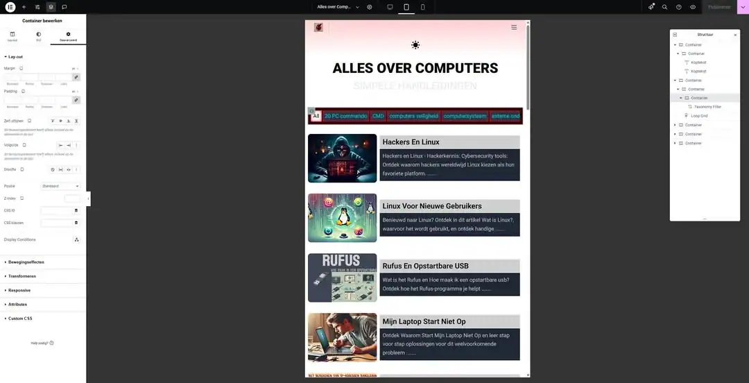 About Me – A-Said | WordPress & Web Developer 3 Development workspace representing the move beyond visual page building