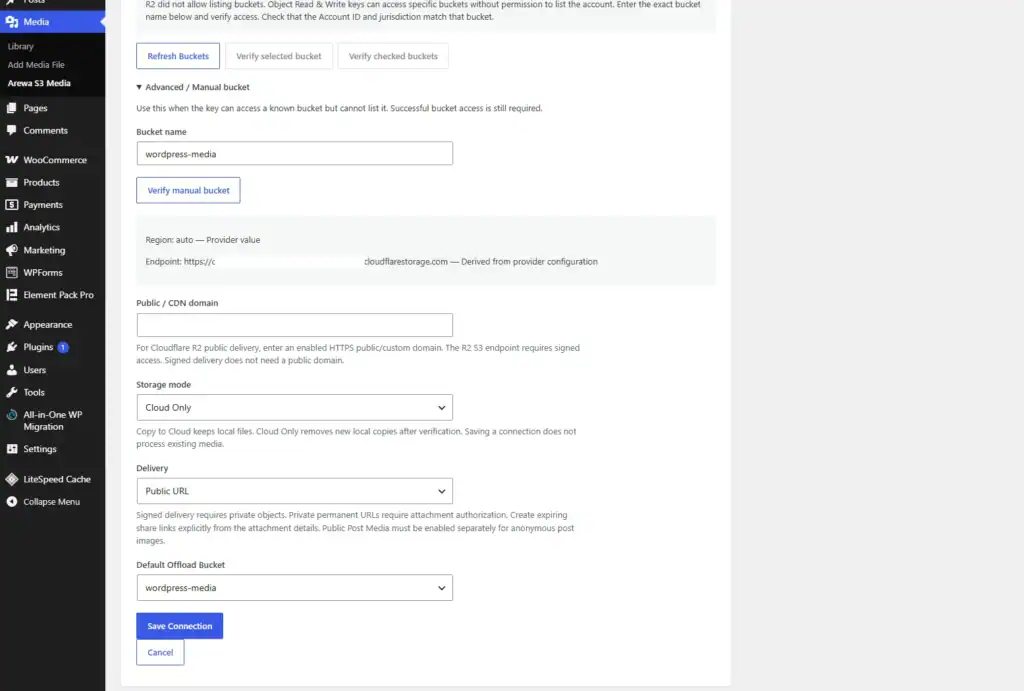 Configure Your Storage Mode