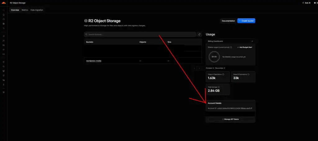 Find Your Cloudflare Account ID
